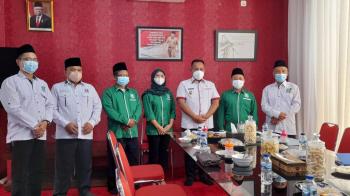 Jalin Sinergi, DPC PKB Lampung Selatan Audiensi dengan Bupati Nanang